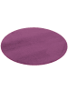 Snapstyle Velours-Teppich Joy Rund in lila