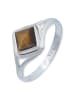 mantraroma 925er Silber - Ringe mit Tigerauge