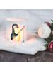 Mr. & Mrs. Panda Kerzen Windlicht Pinguin Angler ohne Spruch in Transparent