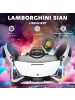 HOMCOM Lamborghini SIAN Kinderauto Weiß