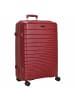 D&N Travel Line 4600 - 4-Rollen-Trolley L 75 cm (black) in wine red