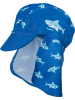 Playshoes Kinder Mütze "UV-Schutz Mütze Hai" in Blau