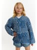 DreiMaster Mädchen Steppjacke in Dunkelmariner Druck