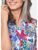 GOLDNER Blusenshirt mit Leo-Blüten-Muster in multicolor