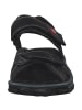 rieker Outdoorsandalen in Schwarz