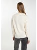 DreiMaster Vintage Damen Strickpullover in Wollweiss