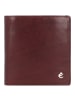 Esquire Toscana Geldbörse RFID Schutz Leder 9 cm coffee