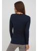 Fransa Longsleeve in blau