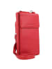 Greenburry Nappa Handytasche RFID Leder 8 cm rot