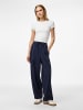 Pieces Wide Leg Hose in Maritime Blue