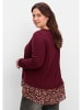 sheego by Joe Browns Longshirt in weinrot