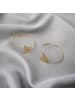 ANELY Ohrstecker mit Schmetterling goldfarben 5 cm in Gold