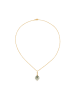 Rafaela Donata Kette Sterling Silber Amethyst in gelbgold