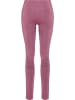 Hummel Hummel Leggings Hmlmt Yoga Damen Dehnbarem Atmungsaktiv Feuchtigkeitsabsorbierenden Nahtlosen in HEATHER ROSE