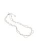 grassland Women Necklace in Silver White