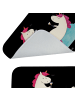 Mr. & Mrs. Panda Badteppich Einhorn Sekt ohne Spruch in Schwarz