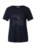 Street One T-Shirt in deep blue