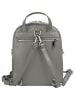 Cluty Rucksack echt Leder in grau