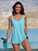 WITT WEIDEN Oversized-Tankini-Top in aquamarin