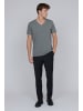 Matinique T-shirt Madelink Gerade Passform in Med.Grey Melange
