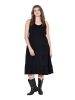 Studio Untold Midikleid in schwarz