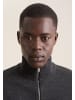 Seidensticker Quarter Zip Regular in Grau