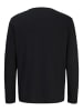 JACK & JONES Junior Langarmshirt Longsleeve Logo-Print Jjjade in black big print