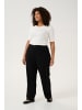 KAFFE curve Hose KCmerla Loose fit in Black Deep