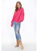 IZIA Women Sweater in fuchsia