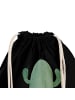 Mr. & Mrs. Panda gym tasche Kaktus Wut mit Spruch in Schwarz