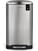 HKoenig Design Mülleimer Les Collectors No 875 Silber 40 Liter Abfalleimer