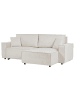 Beliani Ecksofa KARILA in Beige - (W) 250 x (H) 85 x (L) 150 cm
