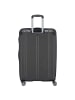 travelite City - 4-Rollen-Trolley erw. L 77 cm (anthrazit) in anthrazit