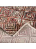 Pergamon Designer Teppich Nia Vintage Rauten Modern in Bunt