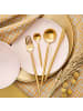 Butlers Besteck-Set STILETTO 4-tlg. in Gold