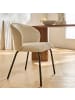 CALICOSY 2er-Set Konsole PALMO  in Beige - (W)45  x (H)79  x (L)49 cm