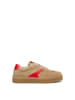 Marc O'Polo Sneaker in light pure sand/red