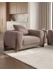 Beliani Sessel VINLIDEN in Braun - (W) 118 x (H) 62 x (L) 87 cm