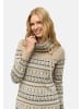 ragwear Sweatkleid Chlloe Jacquard YOUMODO in Beige
