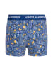 JACK & JONES Junior 3er-Pack Trunks in Bellwether Blue