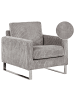 Beliani Sessel VIND in Grau - (W) 76 x (H) 82 x (L) 82 cm