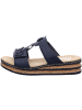 rieker Pantolette in pazifik/pazifik/marine