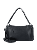 Seidenfelt Aminne Handtasche 25 cm in Black-Silver