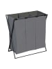 Wenko Wäschesammler Trio XL Grau, Wäschesammler Mod. Trio XL Grau in Grau