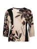 Betty Barclay Strickpullover mit Fledermausärmeln in Beige/Braun