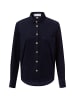 Marie Lund Cordbluse in marine - 0041