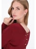 DreiMaster Klassik Women Cardigan in burgundy