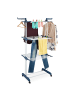 relaxdays Wäscheständer - (B)126 x (H)179 x (T)63,5 cm