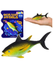 LEAN TOYS Thunfischfigur aus Gummi, dehnbar, realistischer Meeresfisch, 14 cm