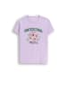 Coccodrillo T-Shirt mit kurzen Ärmeln in violett